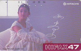 Télécarte Japon / 110-51064 - FEMME MARIEE Mariage - Wedding Woman Girl Japan Phonecard - Frau TK / HITACHI - 2634 - Mode