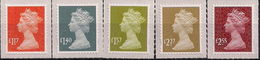 2017 Grossbritannien GRAN BRETAGNA TARIFFA CAMBIA MACHIN Mi. 4025-9 **MNH - Unused Stamps