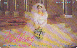 Télécarte Japon / 110-104973 - FEMME MARIEE Mariage - Wedding Woman Girl Japan Phonecard - Frau Telefonkarte - 2644 - Mode