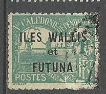 WALLIS ET FUTUNA TAXE  N° 8 Variétée WA étroit  OBL TB - Strafport