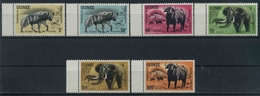 1964 Guinea, Animali Della Savana , Serie Completa Nuova (**) - Guinea (1958-...)