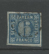 Bavaria 1850 6k Blue Good Used - Beieren