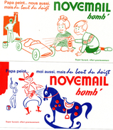 Lot De 5 Buvards  NOVEMAIL - Vernici