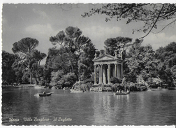 LAZIO - ROMA - VILLA BORGHESE - IL LAGHETTO - B/N ANNI '60 - ED CAPELLO - NUOVA NV - Parks & Gardens