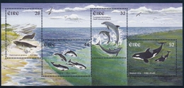 1997, Irland, 989/924 Block 22, Meeressäugetiere. . MNH **. - Blocchi & Foglietti