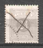 Sweden 1877 Porto Mi 7bB Canceled - Taxe