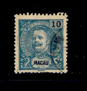 ! ! Macau - 1900 D. Carlos 10 A - Af. 96 - Used - Oblitérés