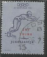 TRIESTE B 1952 OLYMPIC GAMES HELSINKI GIOCHI OLIMPICI OLIMPIADI OLIMPIADE 15d USATO USED OBLITERE' - Gebraucht