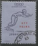 TRIESTE B 1952 OLYMPIC GAMES HELSINKI GIOCHI OLIMPICI OLIMPIADI OLIMPIADE 15d USATO USED OBLITERE' - Used