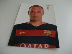 CALCIO CALCIATORE A. INIESTA  BARCELLONA - Sportsmen