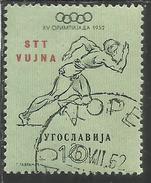 TRIESTE B 1952 OLYMPIC GAMES HELSINKI GIOCHI OLIMPICI OLIMPIADI OLIMPIADE 10 D USATO USED OBLITERE' - Used