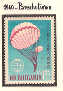 Bulgarie 1960, Parachutisme ( Thématique Sport ) - Neufs