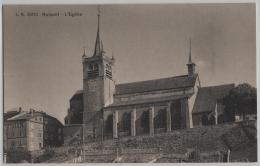 Romont (FR) L'Eglise - Photo: Louis Burgy No. 5210 - Romont