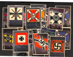 Germania - Bandiere Della Wehrmacht - Serie Di 21 Cartoline Nuove Nella Custodia Originale - Raro In Queste... - Andere & Zonder Classificatie