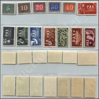 Svizzera - 1945 - PAX (405/417) - Serie Completa - 13 Valori Nuovi Con Gomma Integra (450) - Other & Unclassified