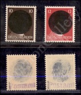 Germania - 1945 - Postant (I + II) - 2 Valori Nuovi Con Gomma Integra - Zierer - Other & Unclassified