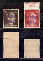 Germania - 1945 - Deutschlands Verderber (25 + 26) - 2 Valori Nuovi Con Gomma Integra - Sturm - Autres & Non Classés