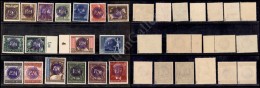 Germania - 1945 - FM - 17 Commemorativi Diversi Nuovi Con Gomma Integra - Sturm - Other & Unclassified