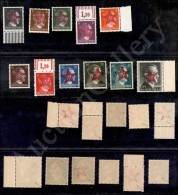 Germania - 1945 - Stella Rossa - 11 Valori Nuovi Con Gomma Integra - Riechter - Andere & Zonder Classificatie