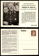 Germania - Falso Di Propaganda - Cartolina (Karte I) Con 3 Pfennig (23) Nuova - Cert. Pieles BPP - Autres & Non Classés