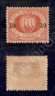 1892 - 10 Cent Su 20 (11) Nuovo Con Gomma - Ottimamente Centrato (1.200) - Other & Unclassified