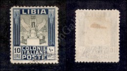 Libia - 1937 - 10 Lire (145) Dentellato 11 (750) - Sonstige & Ohne Zuordnung