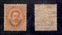 Eritrea - 1893 - 20 Cent (5) Nuovo Con Gomma Integra - Ben Centrato (1.400+) - Other & Unclassified