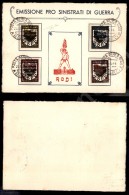 Occupazione Tedesca - 1944 - Posta Aerea (56 Con Soprastampa In Rosso/non Catalogato + 57/58 + 59c Doppia... - Other & Unclassified