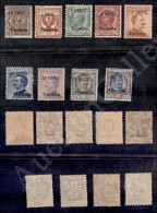 Tientsin - 1918/1919 - Soprastampati (15/23) - Serie Completa - 9 Valori Nuovi Con Gomma Integra (5.000) - Sonstige & Ohne Zuordnung