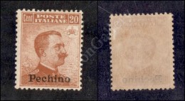 Pechino - 1917 - 20 Cent (12) Nuovo Con Gomma Integra (1.125) - Other & Unclassified