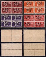 1947/1948 - Espressi (1/4) - Serie Completa In Quartine Nuove Con Gomma Integra (1.050) - Altri & Non Classificati