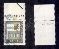 1979 - 4000 Lire (1441) Con Centro Spostato A Cavallo Della Dentellatura - Nuovo Con Gomma Integra - Sonstige & Ohne Zuordnung