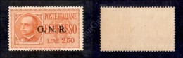 1943 - 2,50 Lire GNR Brescia (20/I - Espressi) Nuovo Con Gomma - Molto Bello (8.000) - Other & Unclassified