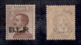 1923 - 85 Cent BLP (18) Nuovo Con Gomma Integra - Ottima Centratura - Molto Bello - Colla (2.000) - Otros & Sin Clasificación