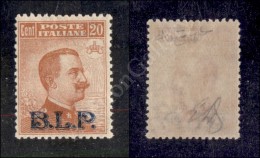 1922 - 20 Cent BLP (7) Nuovo Con Gomma Integra - Molto Ben Centrato - Cert. Raybaudi (4.400) - Altri & Non Classificati