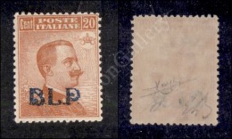 1921 - 20 Cent BLP (2) Nuovo Con Gomma - Diena + Raybaudi (1.750+) - Altri & Non Classificati