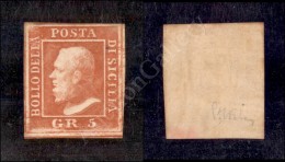 1859 - 5 Grana Vermiglio (11) Nuovo Con Gomma (1.250) - Autres & Non Classés