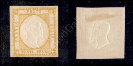 1861 - 20 Grana Giallo Arancio (23a) Nuovo Con Gomma (800) - Autres & Non Classés
