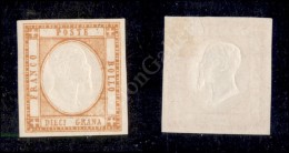 1861 - 10 Grana Giallo Arancio (22e) Nuovo Con Gomma - Molto Bello (175) - Autres & Non Classés