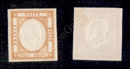 1861 - 10 Grana Giallo Arancio (22e) Nuovo Con Gomma - Molto Bello (175) - Andere & Zonder Classificatie