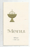 G-I-E , Menu, 1975, 2 Scans - Menu