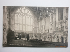 Postcard Lady Chapel Ely Cathedral By Morris & King High Street Ely Cambridgeshire My Ref B11028 - Ely