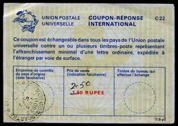 INDE  International Reply Coupon / Coupon Réponse International - Ohne Zuordnung