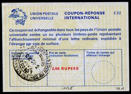 INDE  International Reply Coupon / Coupon Réponse International - Ohne Zuordnung