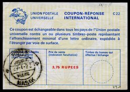 INDE  International Reply Coupon / Coupon Réponse International - Ohne Zuordnung