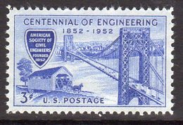 USA 1952 100th Anniversary Of Society Of Engineers, MNH (SG 1009) - Ongebruikt