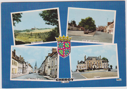 Delcampe - Yonne :  CHEROY  : Vues - Cheroy