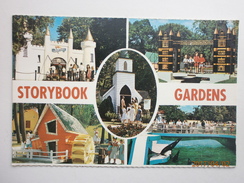 Postcard Storybook Gardens London Ontario Canada Multiview My Ref B11031 - London