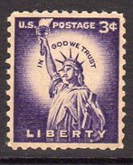 USA 1954-65 'Liberty' Issue Definitives 3c Statue Of Liberty, MNH (SG 1033) - Ongebruikt
