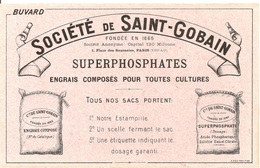 Buvard Agriculture Société De Saint-Gobain SUPERPHOSPHATES Engrais Composés Pour Toutes Cultures - Farm